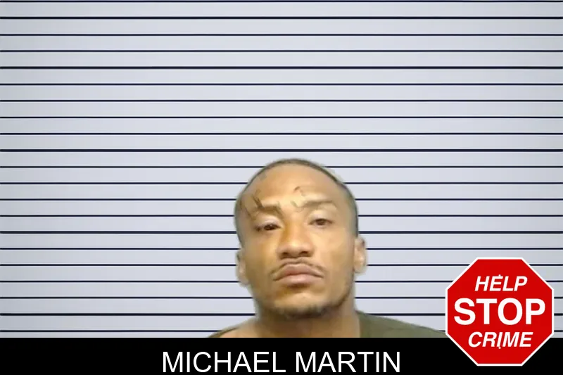 Michael Martin mugshot