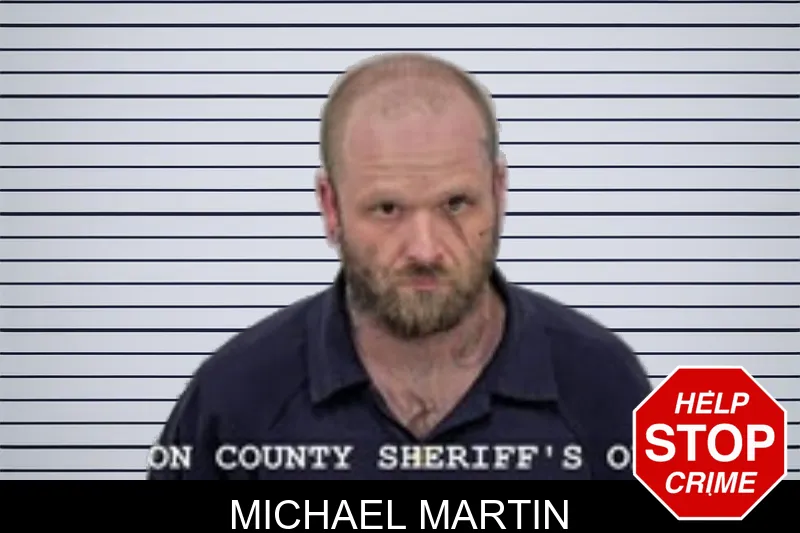 Michael Martin mugshot