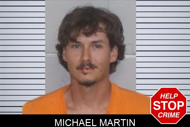 Michael Martin mugshot