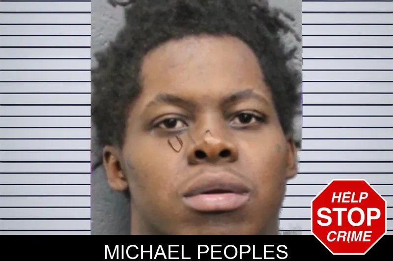 Michael Peoples mugshot
