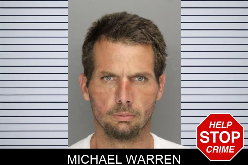 Michael Warren mugshot