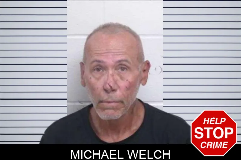 Michael Welch mugshot