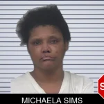 Michaela Sims mugshot