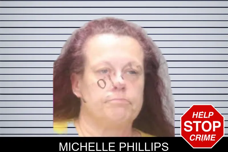 Michelle Phillips mugshot