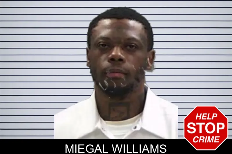 Miegal Williams mugshot