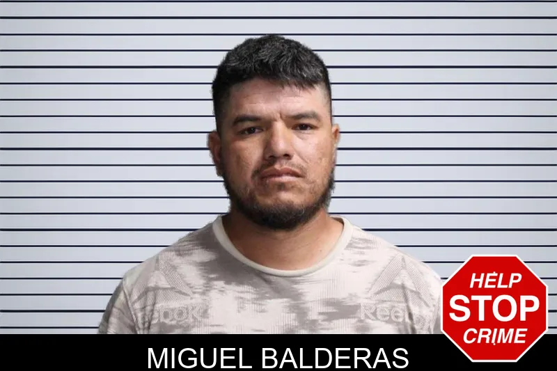 Miguel Balderas mugshot