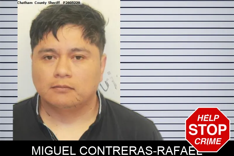 Miguel Contreras-Rafael mugshot – Chatham County , Georgia Miguel Contreras-Rafael mugshot