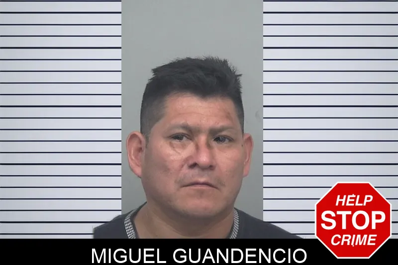 Miguel Guandencio mugshot