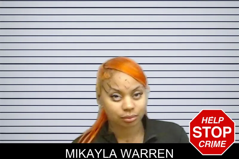 Mikayla Warren mugshot