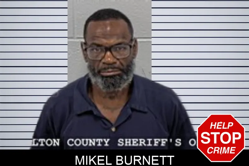 Mikel Burnett mugshot