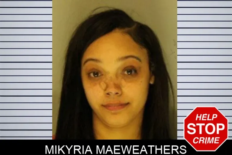 Mikyria Maeweathers mugshot – Hall County , Georgia Mikyria Maeweathers