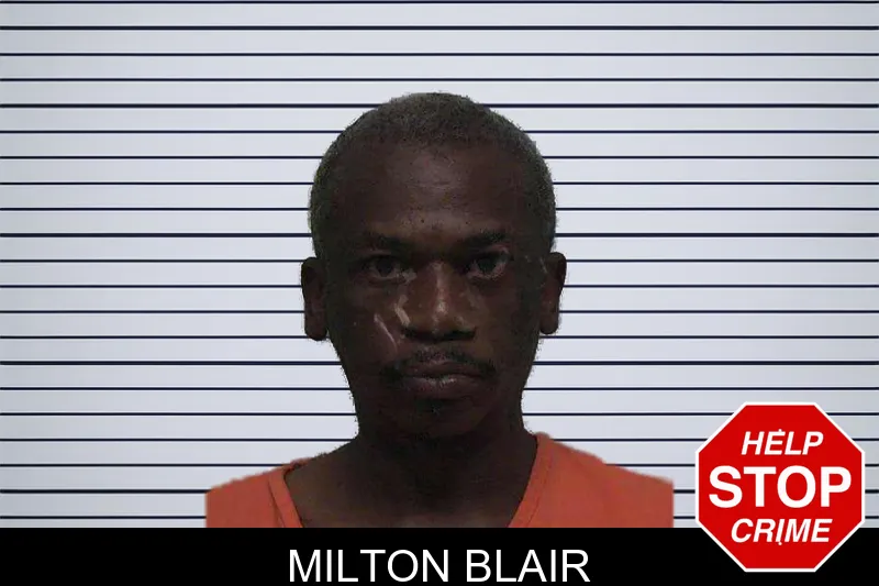 Milton Blair mugshot