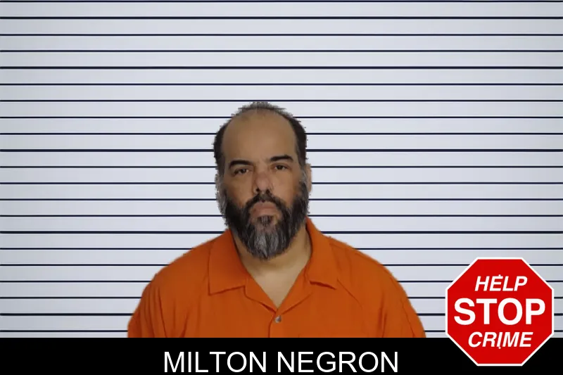 Milton Negron mugshot