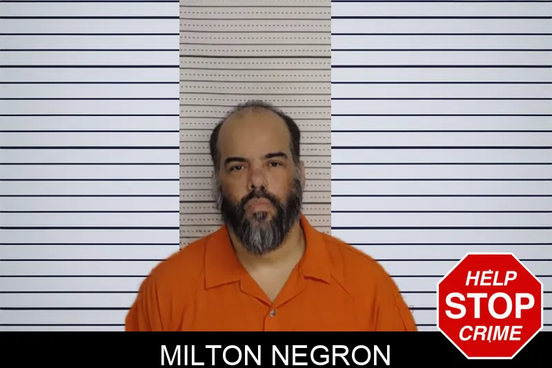 Milton Negron mugshot