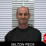 Milton Peck mugshot