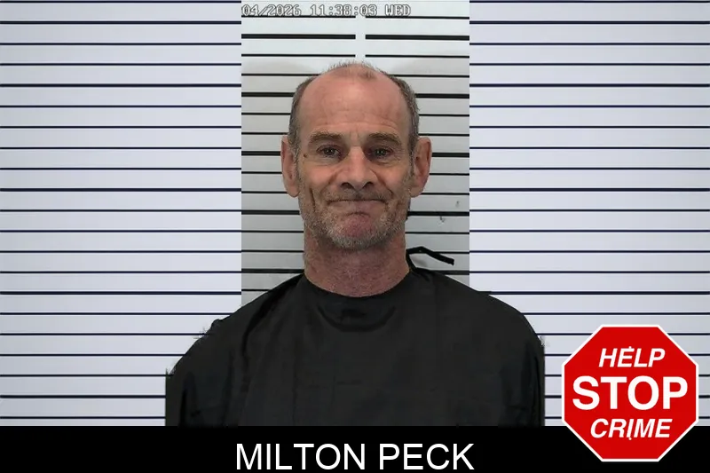 Milton Peck mugshot