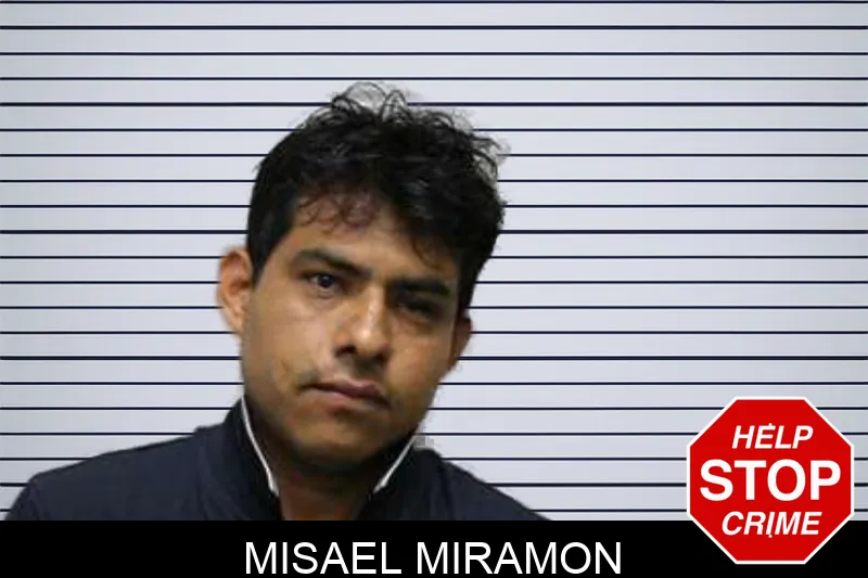 Misael Miramon mugshot