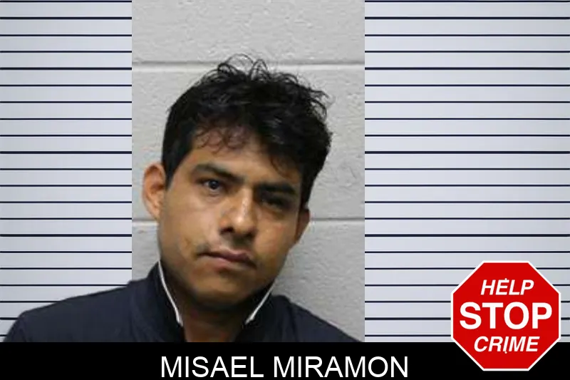 Misael Miramon mugshot
