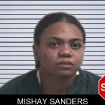 Mishay Sanders mugshot