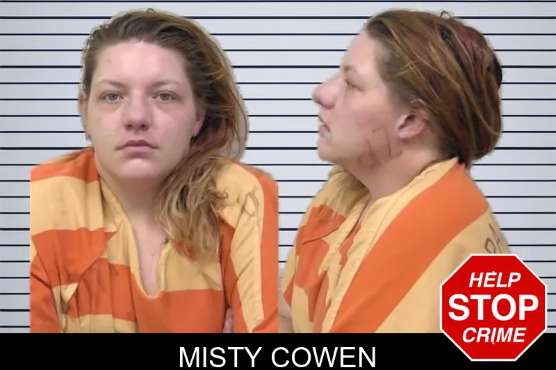 Misty Cowen mugshot