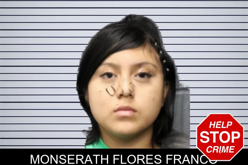 Monserath Flores Franco mugshot – Forsyth County , Georgia Monserath Flores Franco mugshot