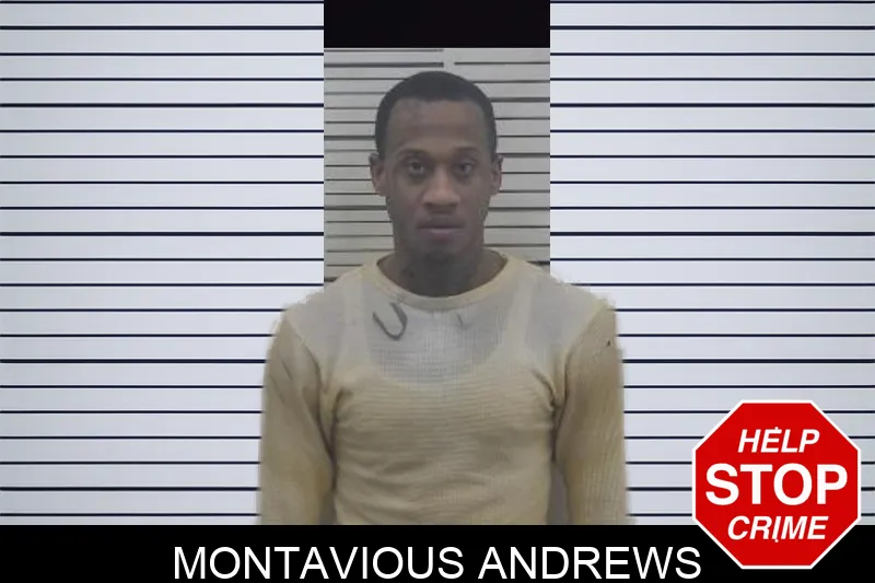 Montavious Andrews mugshot