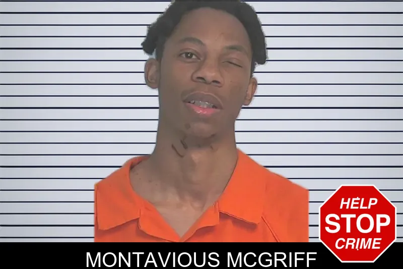 Montavious McGriff mugshot