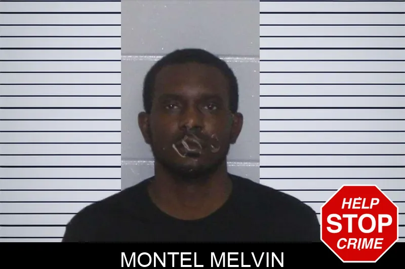 Montel Melvin mugshot