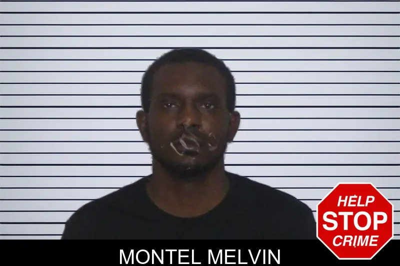 Montel Melvin mugshot