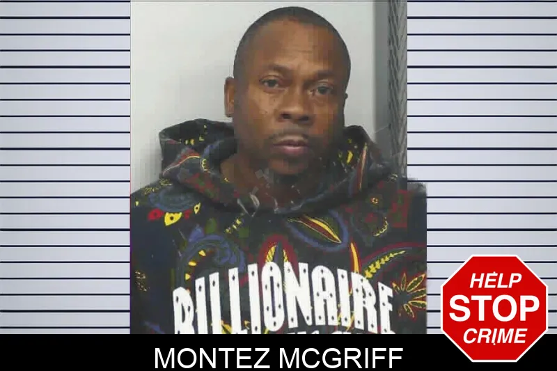 Montez McGriff mugshot