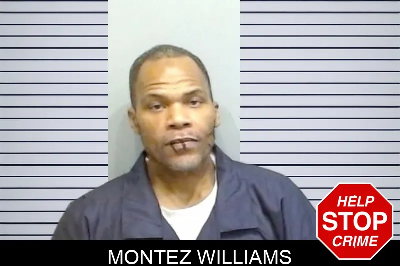 Montez Williams mugshot