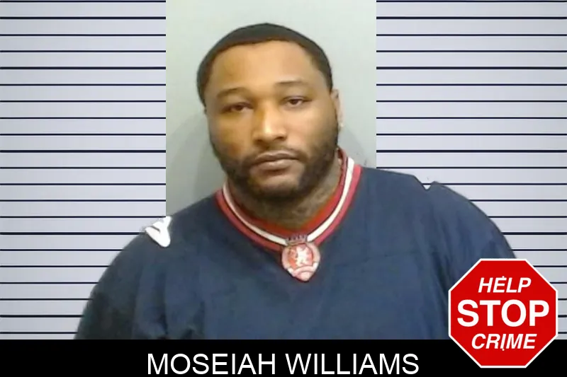 Moseiah Williams mugshot