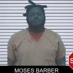 Moses Barber mugshot