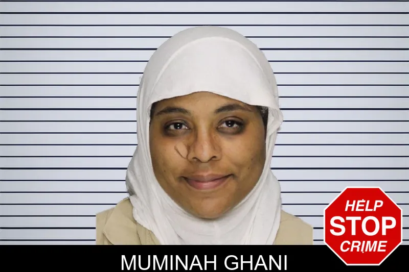 Muminah Ghani mugshot