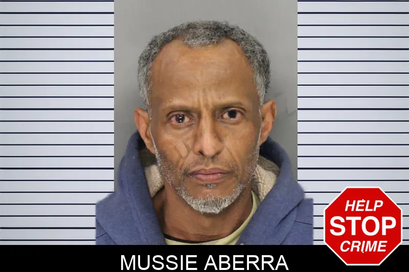 Mussie Aberra mugshot