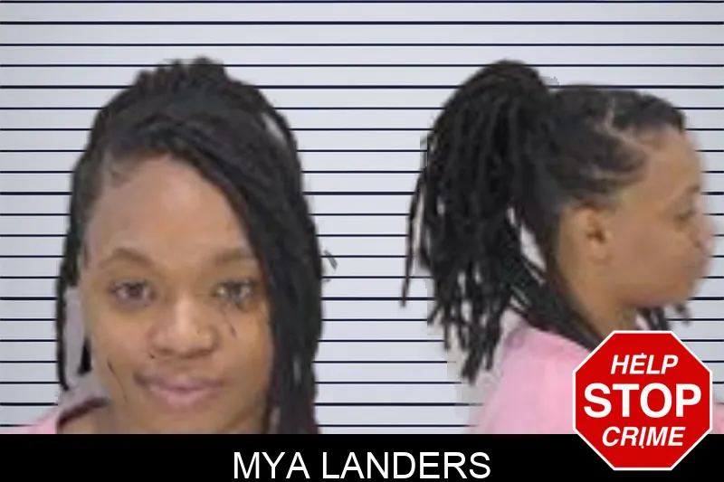 Mya Landers mugshot