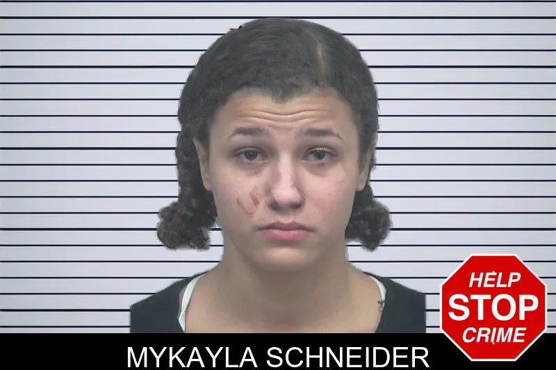 Mykayla Schneider mugshot