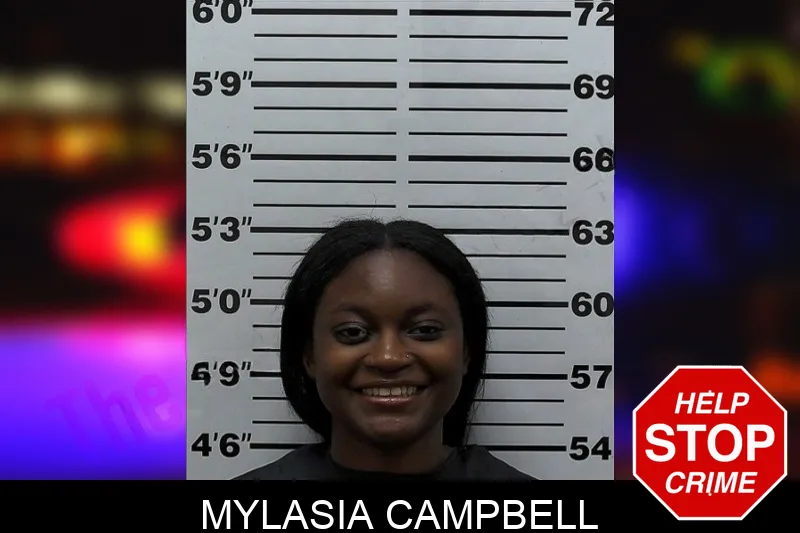 Mylasia Campbell mugshot