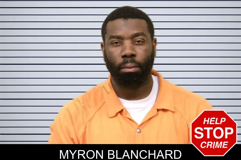 Myron Blanchard mugshot