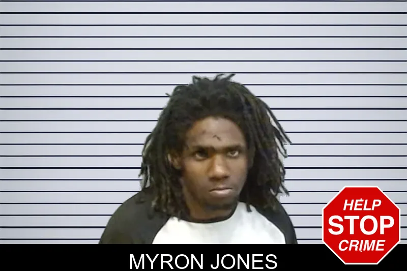 Myron Jones mugshot