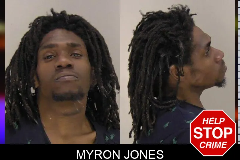 Myron Jones mugshot