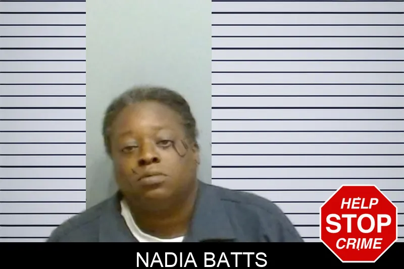 Nadia Batts mugshot