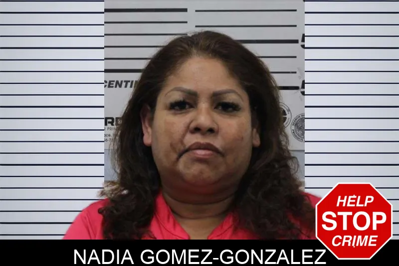 Nadia Gomez-Gonzalez mugshot