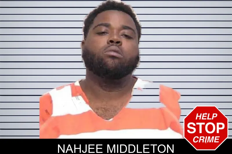 Nahjee Middleton mugshot