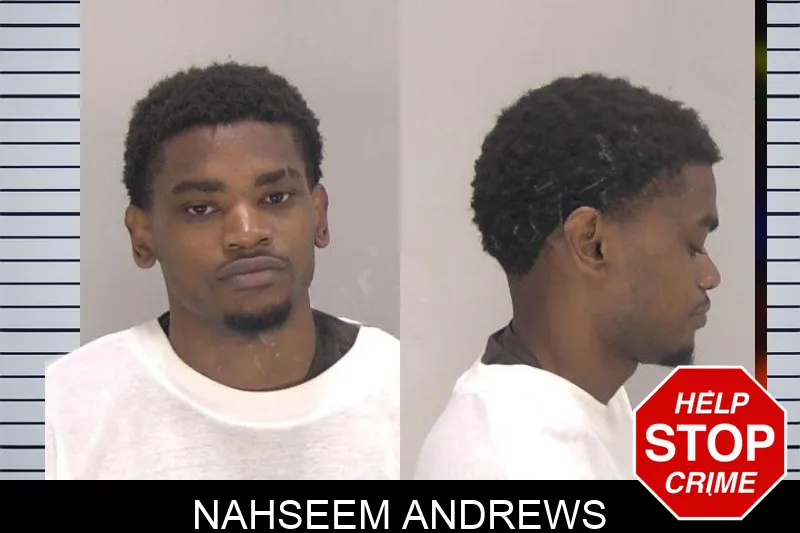 Nahseem Andrews mugshot