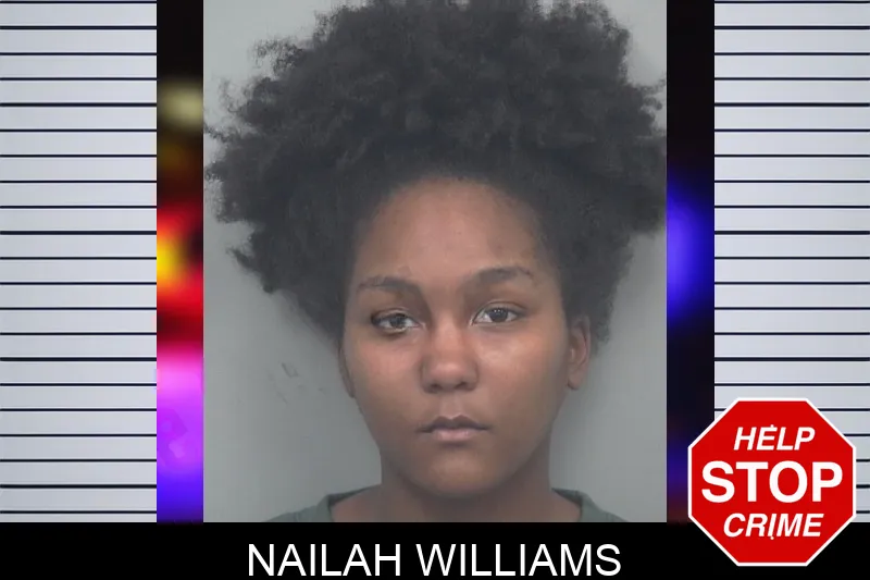 Nailah Williams mugshot