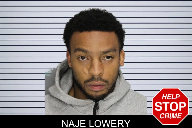 Naje Lowery mugshot