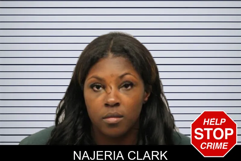 Najeria Clark mugshot