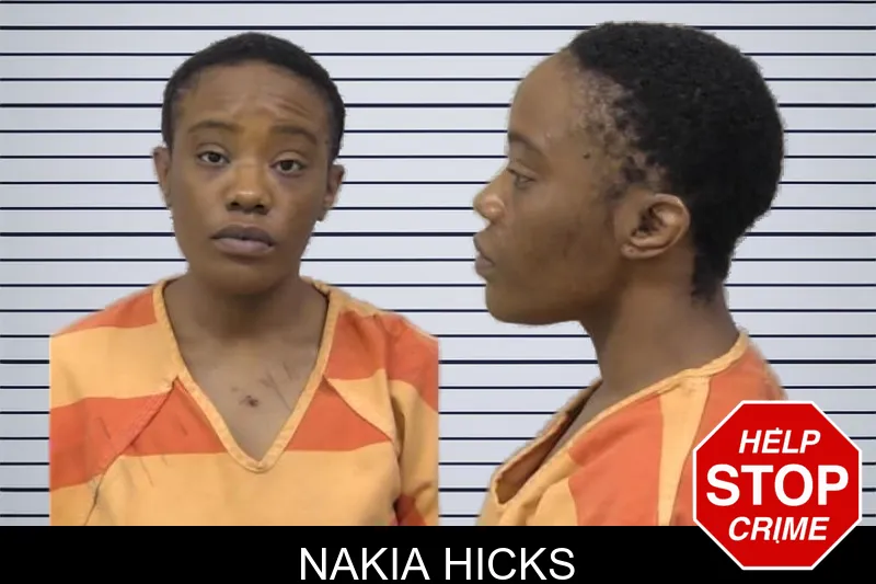Nakia Hicks mugshot