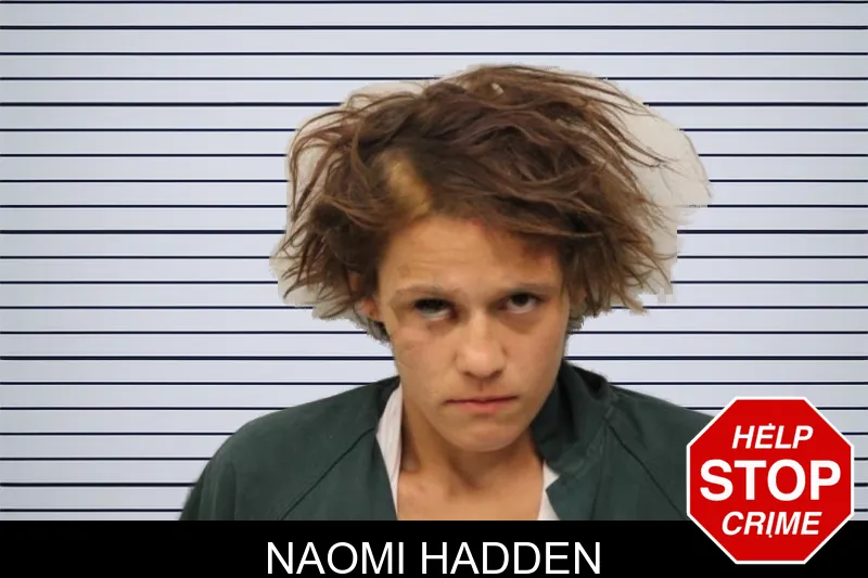 Naomi Hadden mugshot